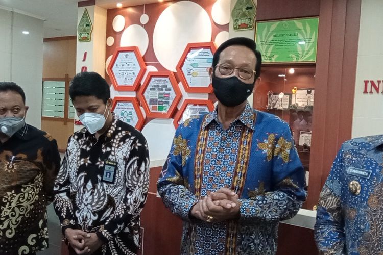 Sultan saat ditemui di kantor BPK Yogyakarta, Rabu (29/12/2021)