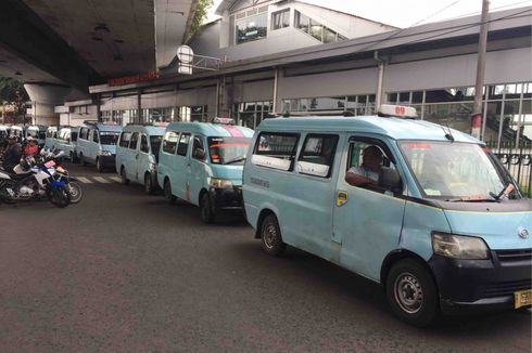 Sopir Angkot Tanah Abang Mogok Lagi, Tuntut Jalan Jatibaru Dibuka