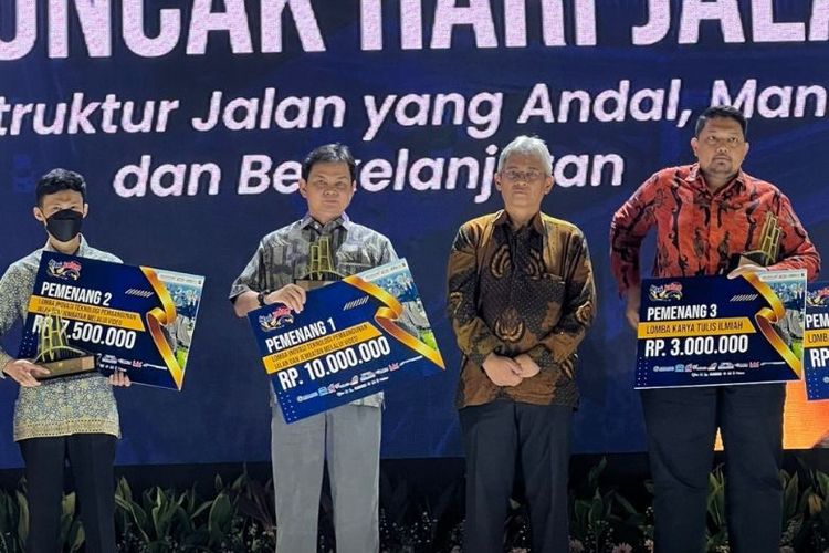 HKI meraih juara pertama dalam lomba lomba Inovasi Teknologi Pembangunan Jalan dan Jembatan melalui Video yang diselenggarakan oleh Ditjen Bina Marga Kementerian PUPR.