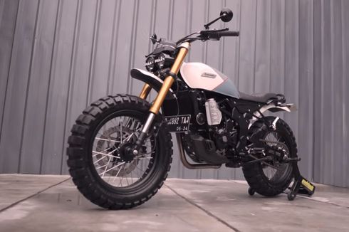 Kawasaki Ninja RR Mono Flat Tracker, Sasis Banyak Dirombak