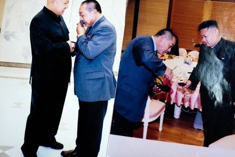 Kenji Fujimoto dan Kim Jong Un.