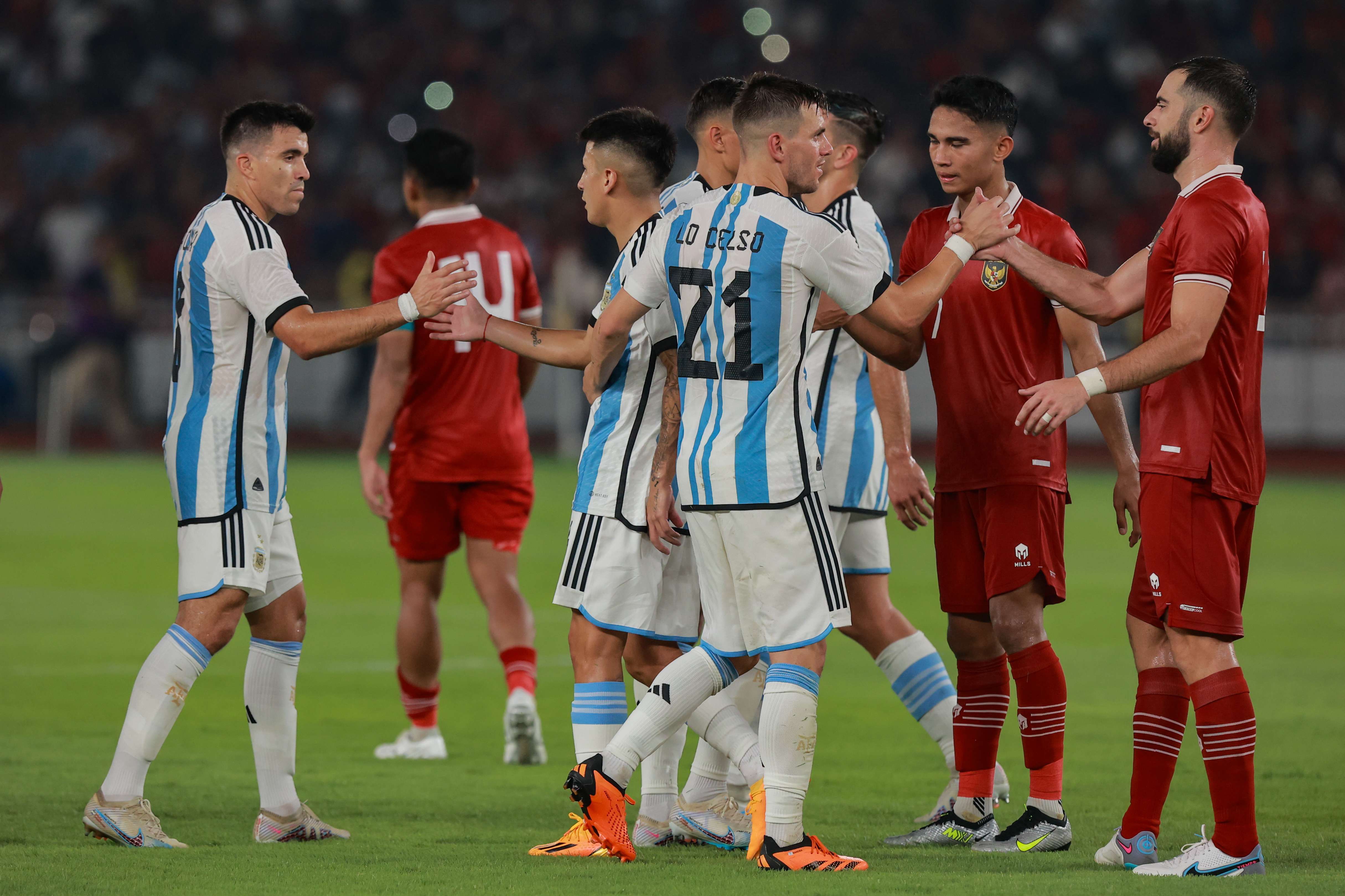 Indonesia Vs Argentina, Tes Nyali Bangunkan Garuda dari Tidur