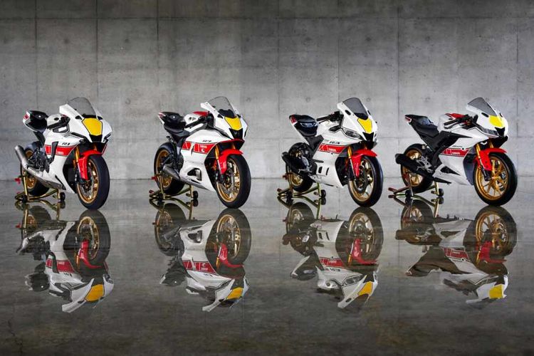 Yamaha R-series dengan livery speed block