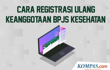 Cara registrasi Ulang Keanggotaan BPJS Kesehatan