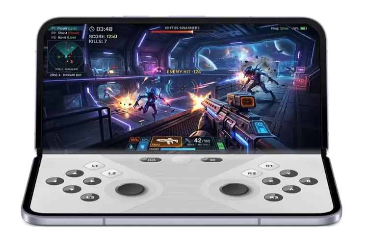 Fitur Foldable Gaming di Android 17.