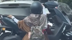 Buntut Aksi Viral Bonceng Motor Pakai Motor, Wanita di Makassar Menyerahkan Diri dan Siap Disanksi