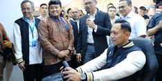 Coba Digital Drive Simulator Waskita Karya, Menteri AHY: Semoga Waskita Karya Semakin Maju