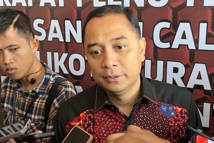 Wali Kota Surabaya, Eri Cahyadi, Jumat (10/1/2025).
