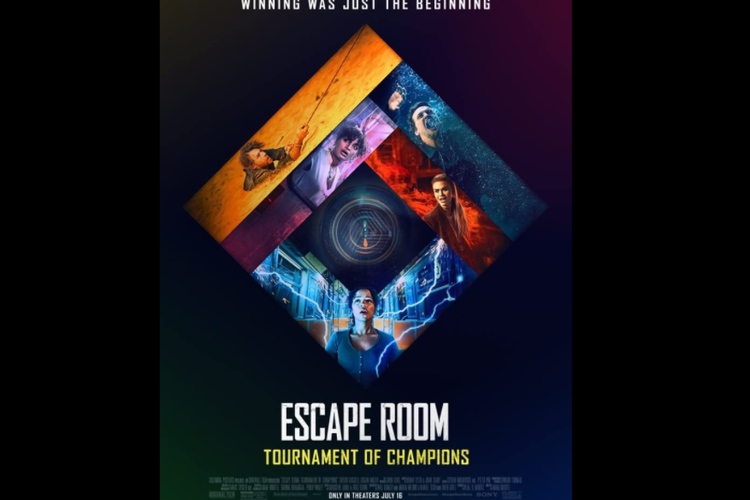 Poster film Escape Room: Tournament of Champions (2021).