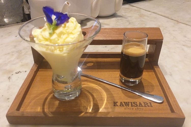 Affogato ala Tugu Kawisari Cafe & Eatery