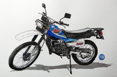 Suzuki TS125, Motor Trail Favorit Era Nineties