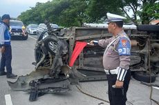 Avanza Tabrak Truk di Tol Gempol-Pasuruan, 3 Luka-luka