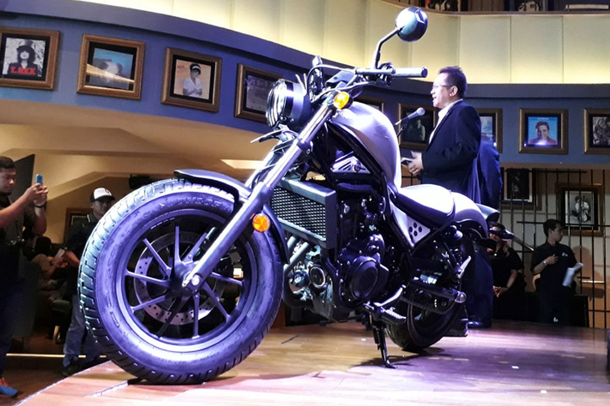 Honda CMX500 Rebel bikin AHM gandakan target penjualan moge.