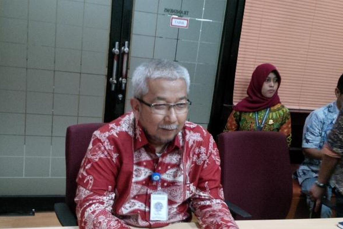 Direktur Jenderal Perkeretaapian Kemenhub Prasetyo Boeditjahjono di Kantor Kemenhub Jakarta, Jumat (10/2/2017).