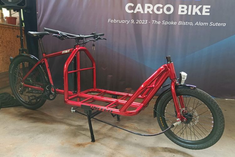 Magna, sepeda kargo elektrik United Bike X Westbike Messenger Service