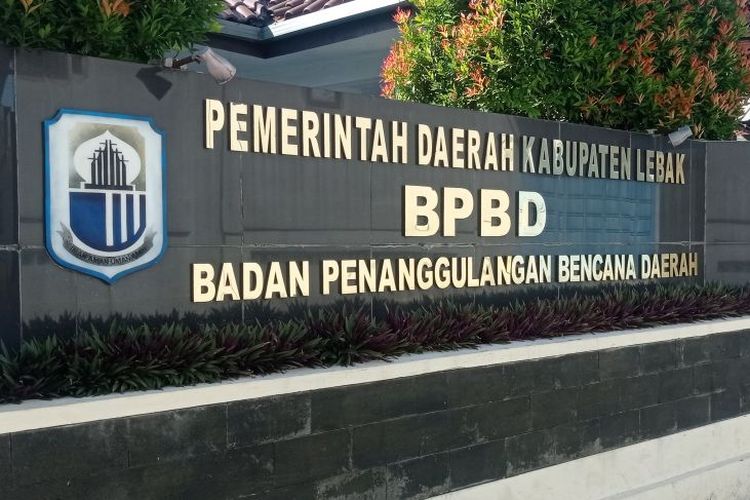 Badan Penanggulangan Bencana Daerah (BPBD) Kabupaten Lebak.