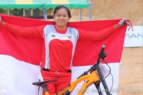 Finis Tercepat, Atlet Balap Sepeda Asal Semarang Sabet Emas di SEA Games 2021: Bahagia, Target Tercapai