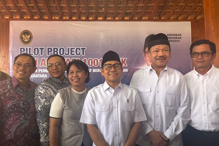 Menteri Koordinator Bidang Pemberdayaan Masyarakat (Menko PM) Muhaimin Iskandar atau Cak Imin