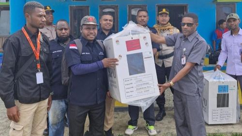 Ketua KPU Pegunungan Arfak Apresiasi Upaya Damai dan Penyatuan Dua Paslon Pilkada 2024