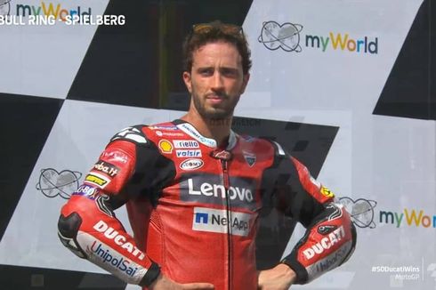 Respons Dovizioso Saat Tahu Rossi cs Luput dari Sanksi Penalti