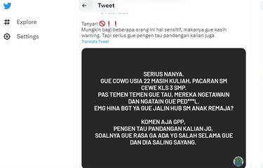 Ramai soal Pria Dewasa Menyukai Anak SMP, Benarkah Pedofilia? Ini ...