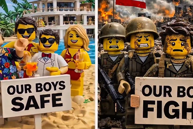 YouTube Blokir Video AI Bergaya Lego Pro-Iran, Teheran Meradang