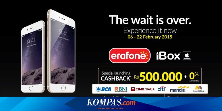 Iphone 6 Dan 6 Plus Sudah Mejeng Di Gerai Erafone Dan Ibox