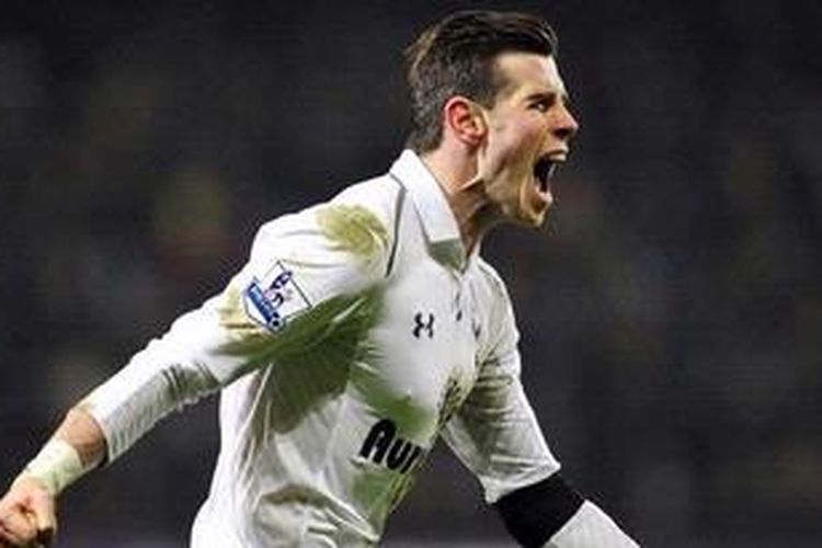 Gelandang serang Tottenham Hotspur dari Wales, Gareth Bale.