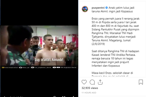 6 Fakta Enzo Taruna Akmil Keturunan Perancis, Pilih WNI karena Ingin Jadi TNI hingga Sewa Pelatih Fisik