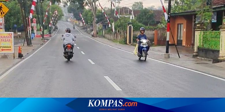 Jalan Baron Gunungkidul ditutup sementara untuk peresmian oleh Jokowi, pengendara diminta mencari rute alternatif