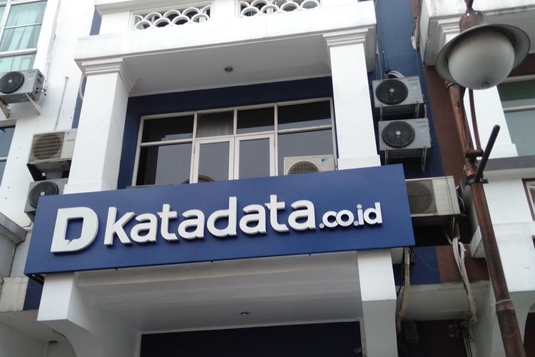 Kantor Katadata.co.id di kawasan Kebayoran Lama, Jakarta Selatan kemalingan, Senin (18/11/2019)