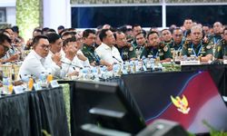 Mendagri Tito Hadiri Penyampaian Taklimat Presiden kepada 800 Perwira Tinggi TNI-Polri