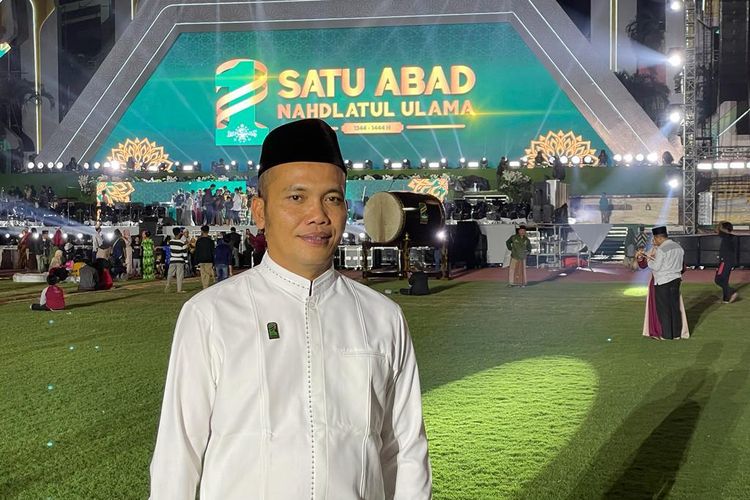 Juru Bicara Panitia Acara Resepsi 1 Abad NU, Rahmat Hidayat Pulungan, sampaikan ucapan terima kasih kepada masyarakat Indonesia.