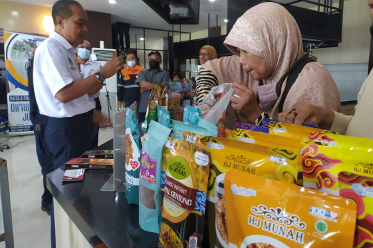 Pojok UMKM di Stasiun Cirebon