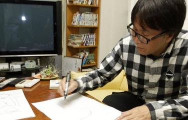 Pengarang komik Captain Tsubasa, Yoichi Takahashi.