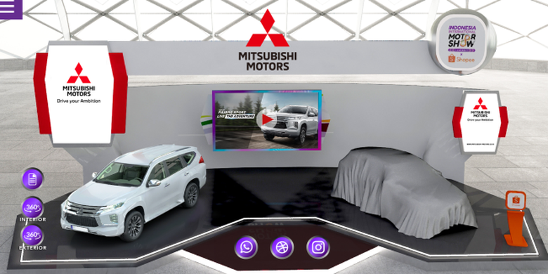 Mitsubishi di ajang IIMS virtual 2021