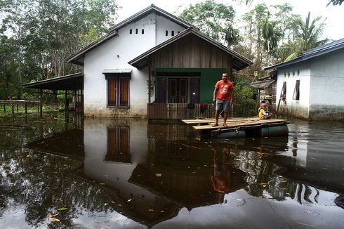 Banjir di Sintang Kalbar Jadi yang Terbesar dan Terlama sejak 1963