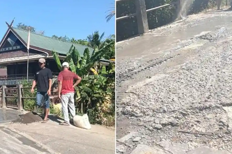 Perjuangan Warga Maros Sulsel Patungan Perbaiki Jembatan Rusak, Butuh Akses Sekolah-Distribusi Hasil Tani