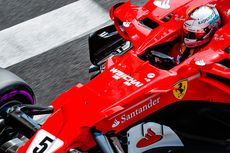 Vettel Tinggalkan Hamilton di Latihan Bebas F1 Monaco