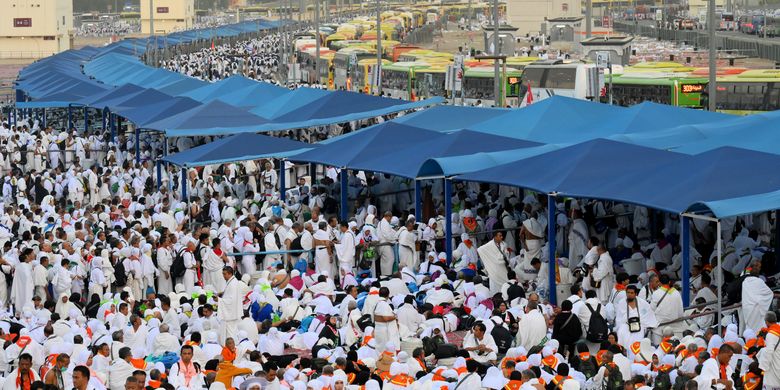 Strategi Baru Kemenhaj Kurangi Kepadatan Jemaah Haji di Muzdalifah