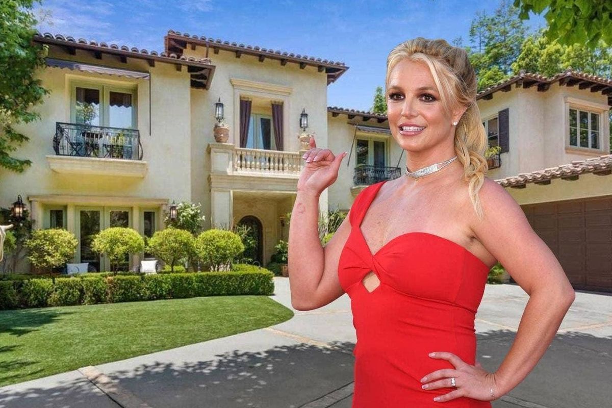 Britney Spears dan bekas rumah mewahnya di Los Angeles