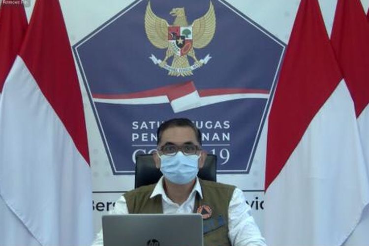 Ketua Sub Bidang Komunikasi Publik Satuan Tugas (Satgas) Covid-19, Troy Pantouw.