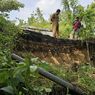 Jembatan Sungai Widodaren Pati Nyaris Putus Akibat Longsor, Akses Warga Terancam Lumpuh