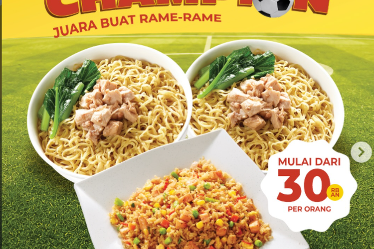 7 Promo Makanan Nobar Piala Dunia 2026, Ada Hokben hingga Burger Bangor