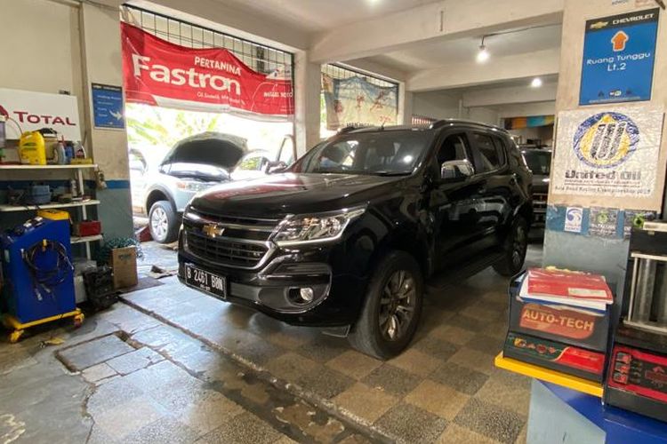 Servis mobil Chevrolet di Mentari Motor