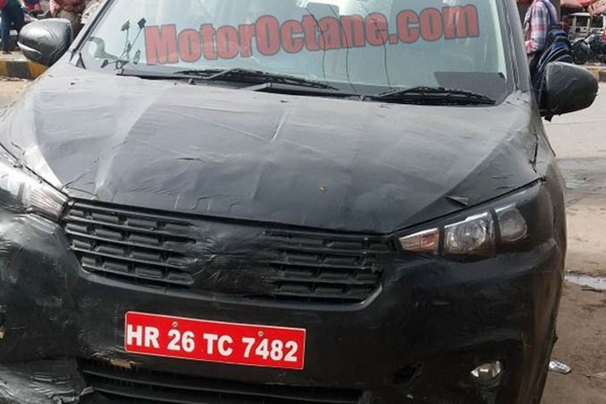 Spyshot All-New Ertiga di India.