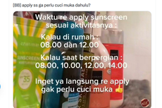 Benarkah Reapply Sunscreen Tidak Perlu Cuci Muka Dulu?