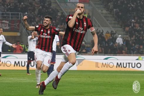 Hasil Liga Italia, Napoli dan AC Milan Raih Kemenangan Kandang