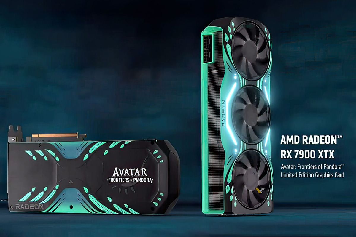 Kartu grafis AMD Radeon RX 7900 XTX edisi Avatar: Frontiers of Pandora 