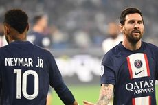 Hasil Lyon Vs PSG: Mbappe Frustrasi, Paris Menang berkat Neymar-Messi